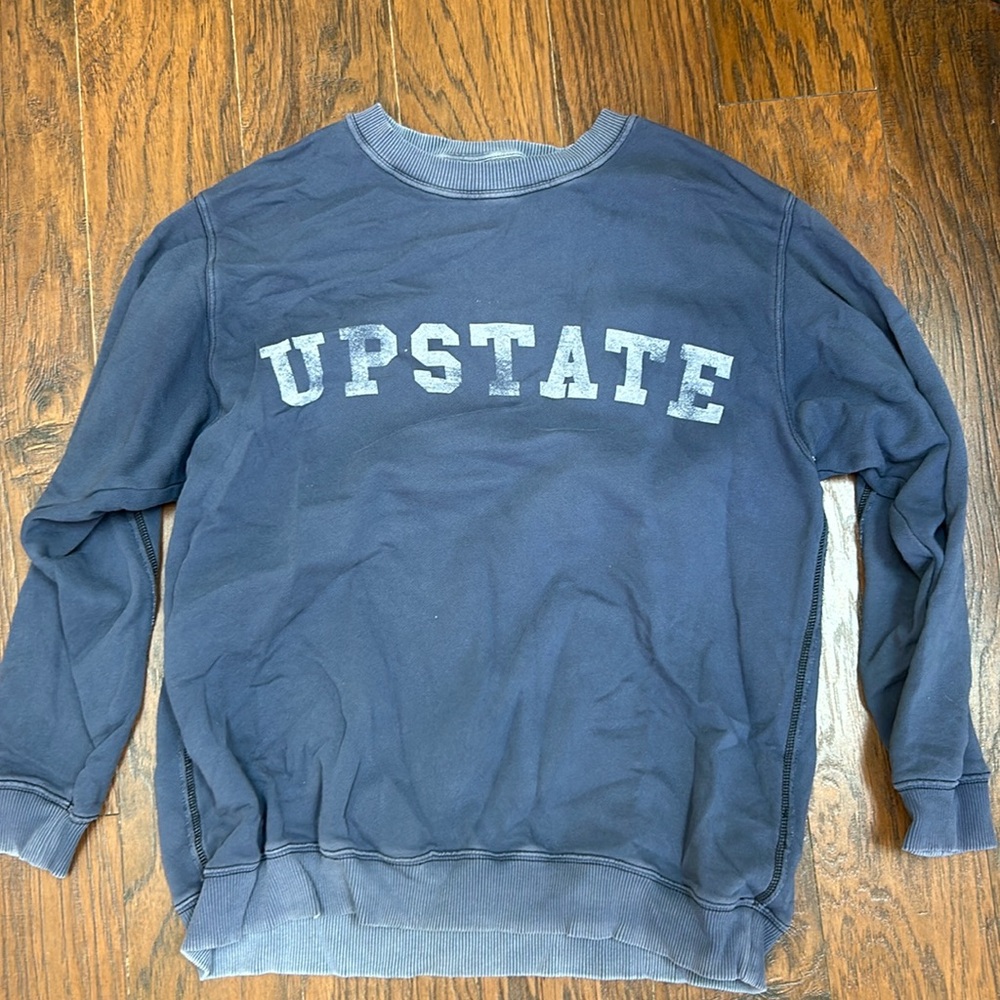 Aerie upstate blue oversized sweatshirt